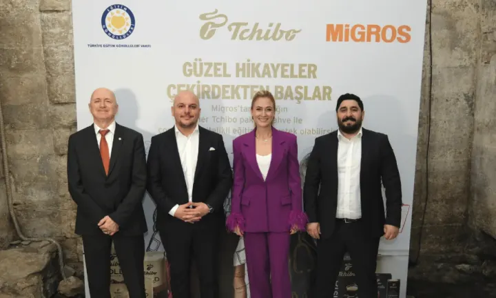 Tchibo, TEGV ve Migros’tan Eğitime Güçlü Destek: 3 Bin Çocuğa Katkı Sağlanacak