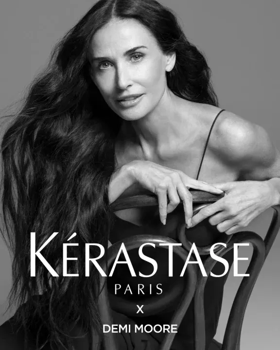Demi Moore, Kérastase’ın Global Marka Elçisi Oldu