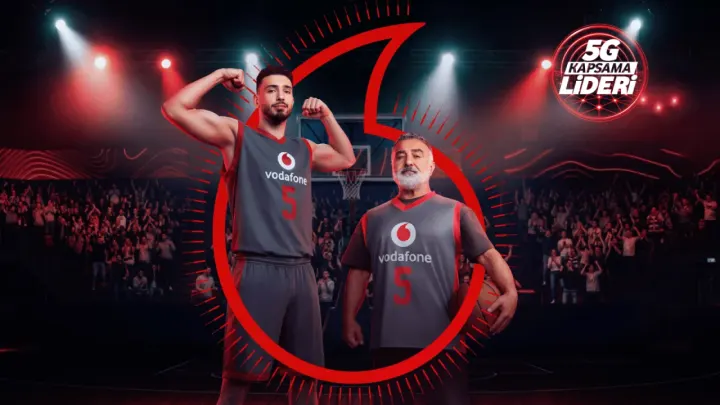 Vodafone’dan 5G Kampanyası: Alperen Şengün ve Cengiz Bozkurt Reklam Filminde Buluştu