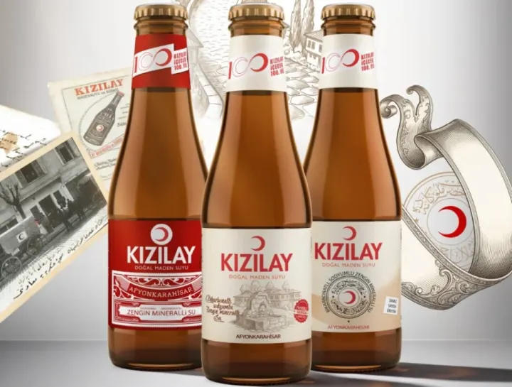 Kızılay Maden Suyu'ndan 100. Yıla Özel Nostalji Şişe Serisi ve Yeni Aromalar