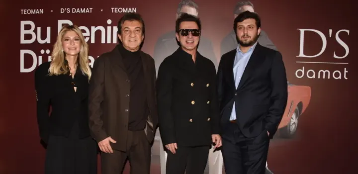 D’S damat’tan Teoman’lı “Bu Benim Dünyam” Kampanyası: 2025–2026 Sonbahar/Kış Koleksiyonu Tanıtıldı