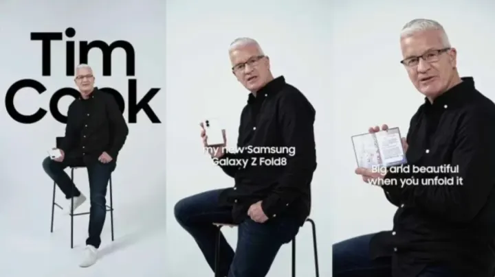 Samsung'dan Apple'a Tim Cook Göndermesi: Galaxy Z Fold 8 Reklamı Gündem Oldu