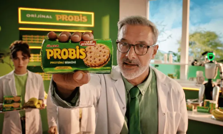 Yapay Zeka Ülker Probis’in Peşine Düştü! Yeni Reklam Filmi Yayında