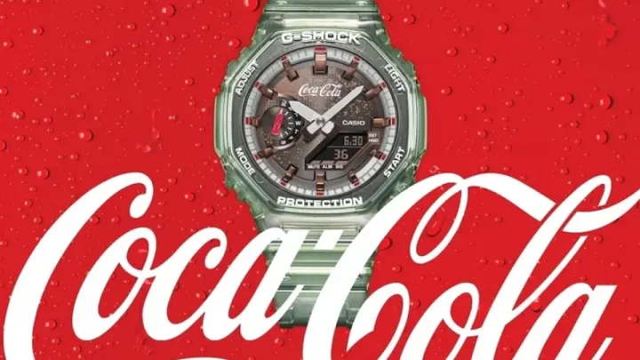 Coca-Cola’nın İkonik Tasarımı G-SHOCK Saatte Yeniden Hayat Buldu