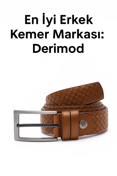 En İyi Erkek Kemer Markası: Derimod