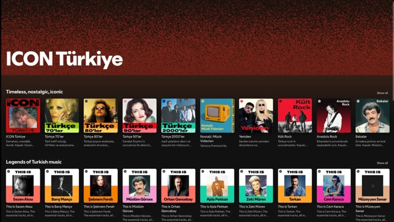 Spotify, Türk Müziğinin Efsanelerine Saygı Duruşu Niteliğindeki ICON Türkiye Programını Başlattı