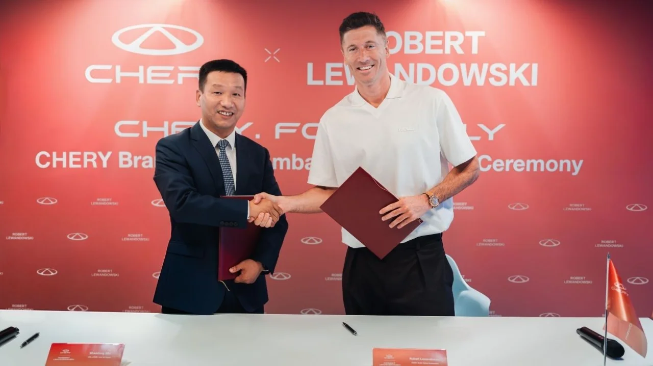 Chery’nin Global Marka Elçisi Robert Lewandowski Oldu